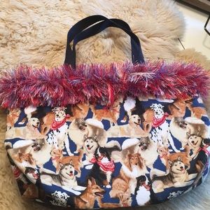 Handmade Dog Handbag German Shepherd, Collie,